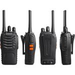 Портативні рації PMR 446 МГц (2 шт.) з USB-зарядкою, 16 каналів, дальність до 8 км, ліхтарик – ідеальні для туризму, будівництва та відпочинку - Зображення 4