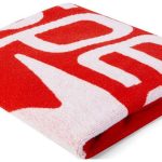 Рушник Speedo LOGO TOWEL AU червоний, білий Уні 75 х 145 см