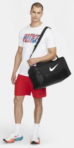 Спортивна сумка Nike NK BRSLA S DUFF 9.5 41L чорна, унісекс, 51x28x28 см - Зображення 3