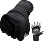 Тренувальні рукавиці RDX GRAPPLING GLOVES F15 чорний S (GGR-F15MB) - Зображення 2