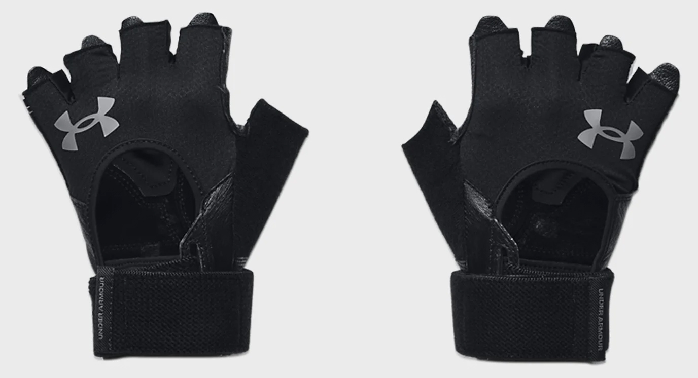 20471605663006_481657521d Рукавички Under Armour для тренінгу M's Weightlifting Gloves чорні Чоловічі SM - Зображення 1