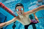 Окуляри для плавання Speedo BIOFUSE 2.0 MIRROR JU помаранчевий, блакитний Уні OSFM - Зображення 3