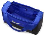 Спортивна сумка Nike NK BRSLA S DUFF – 9.5 41L чорний, синій Уні 51×28х28 см - Зображення 2