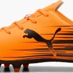 Дитячі бутси Puma ATTACANTO II FG/AG Jr помаранчеві 34.5 (2UK) 21 см