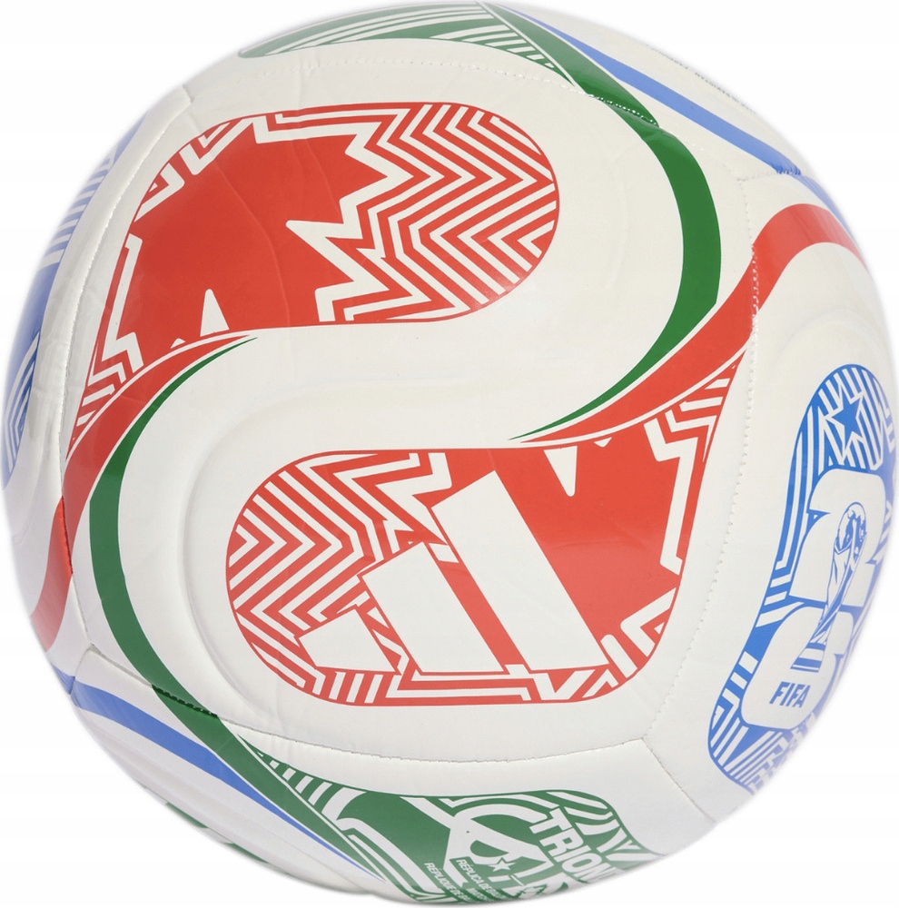 21865957013309_8bb4645535 Футбольний м'яч Adidas World Cup 26 Trionda Club JD8028 №4 - Зображення 1