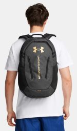 Рюкзак Under Armour Hustle 6.0 Backpack 29L бежевий 51х32х17 см - Зображення 6
