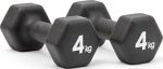 Гантелі Adidas Dumbbells чорного кольору, 4 кг - Зображення 2