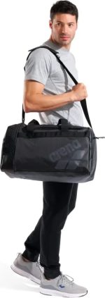 Спортивна сумка Arena ALL SET DUFFLE 40L чорний 50 х 28 х 28 см (010237-100) - Зображення 3