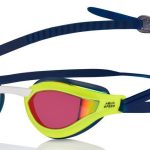 Окуляри для плавання Aqua Speed RAPID MIRROR 6990 чорний, жовтий Уні OSFM