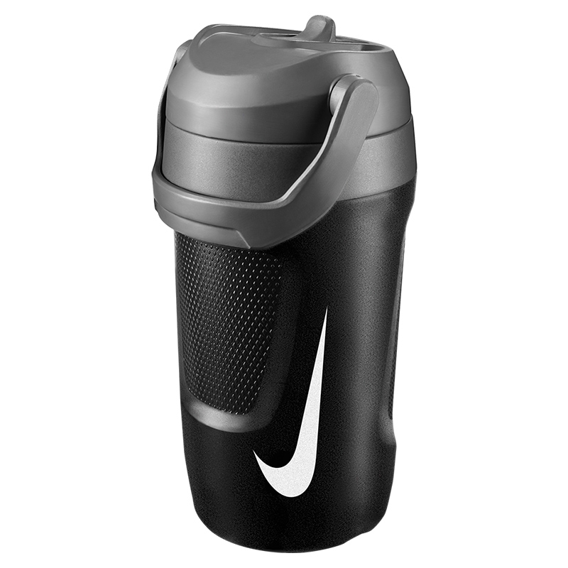 24203822556605_200ed177d1 Пляшка для води Nike FUEL JUG 64 OZ чорного кольору, антрацит, об'єм 1893 мл - Зображення 1