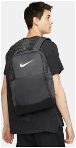 Рюкзак Nike NK BRSLA M BKPK – 9.5 24L сірий Уні 46 х 30 х 18 см - Зображення 2