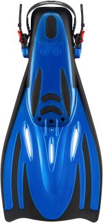 Ласти Aqua Speed WOMBAT 529-11-2 чорні, сині для дітей - Зображення 4