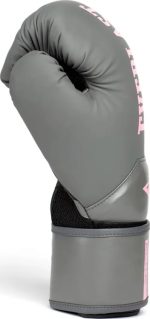 Боксерські рукавиці Everlast ELITE 2 BOXING GLOVES сірі, рожеві 14 унцій (P00003312) - Зображення 3