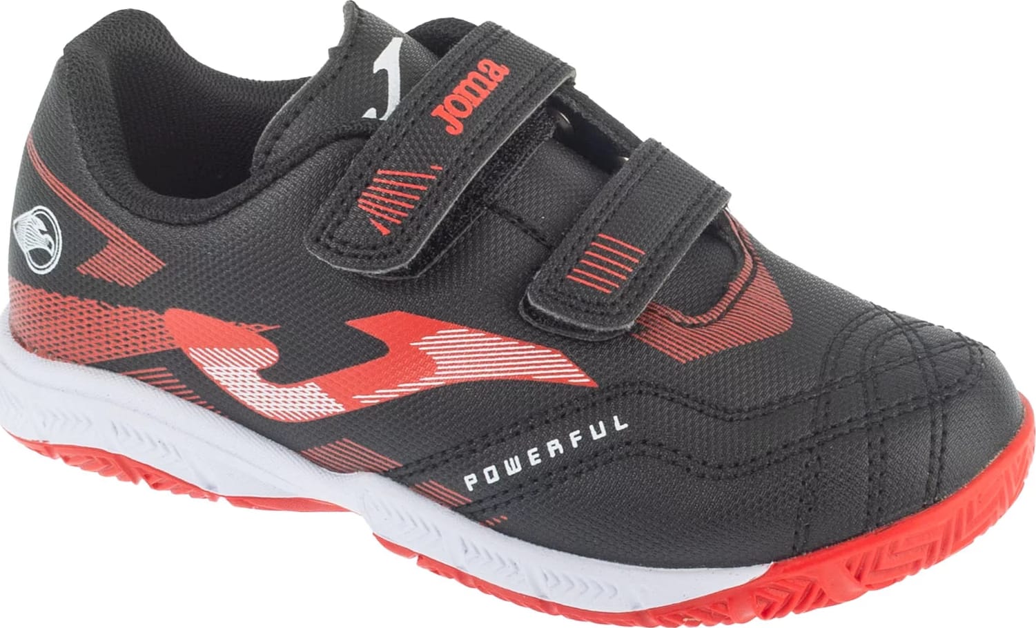 24981438327056_9c5dfc43ca Дитячі футзалки Joma POWERFULL чорний 27 (POJW2501INV) - Зображення 1
