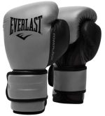 Боксерські рукавиці Everlast POWERLOCK 2R TRAINING GLOVE сірі, чорні Уні 16 унцій (P00002307) - Зображення 2