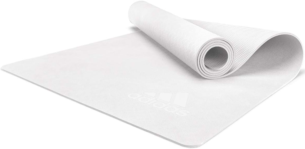 25203534556808_83660eaff6 Килимок для йоги Adidas Premium Yoga Mat білий Уні 176 х 61 х 0,5 см - Зображення 1