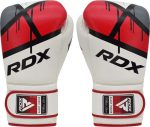 Боксерські рукавиці RDX BOXING GLOVES BGR-F7 білий, червоний 8 унцій (BGR-F7R) - Зображення 4