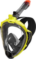 Повнолицьова маска Aqua Speed DRIFT 9936 чорний, жовтий Уні S/M - Зображення 7