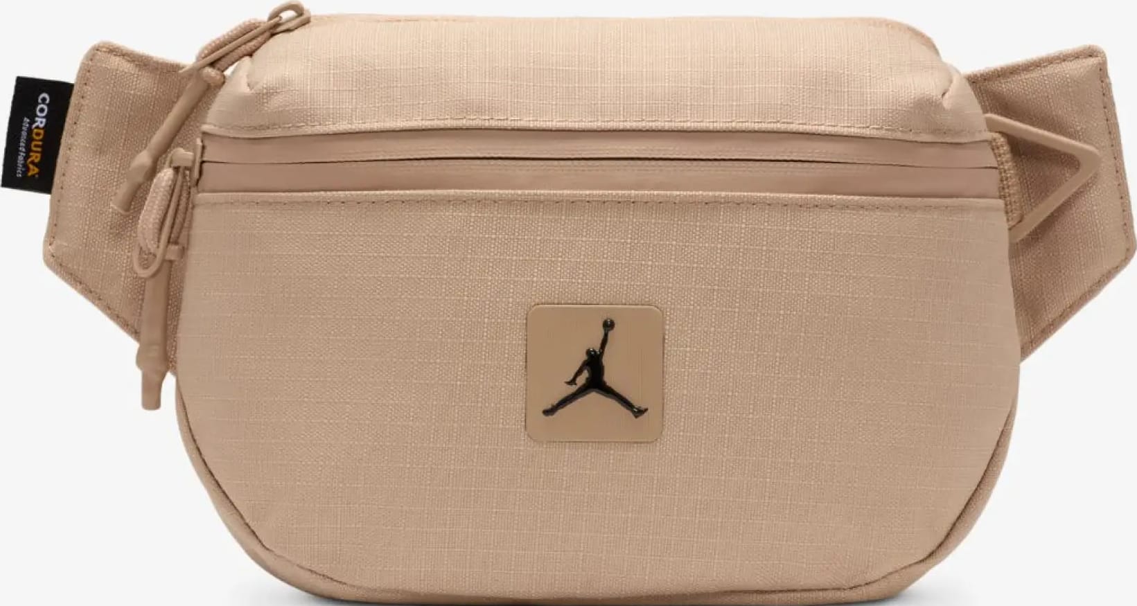 25662229563750_2e01255cdc Сумка на пояс Nike Jordan JAM CORDURA FRANCHISE CROSS BODY 2L бежевий Чол 20 х 15 х 7 см - Зображення 1
