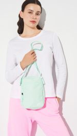 Сумка на плече Nike NK HERITAGE CROSSBODY м'ятна Уні 23 х 15 х 7.5 см (DB0456-353) - Зображення 3