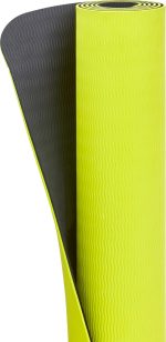 Килимок для йоги Adidas Double Sided Yoga Mat жовтий, сірий 176 х 61 х 0,6 см (ADYG-10400BLY-NL) - Зображення 6