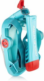Повнолицьова маска Aqua Speed SPECTRA 2.0 KID 7080 бірюзовий Діт S - Зображення 4