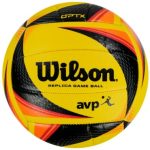 Волейбольний м'яч Wilson OPTX AVP REPLICA YELLOW/BK/RD
