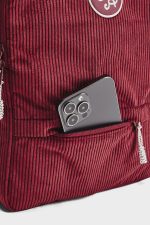 Рюкзак Under Armour Loudon Corduroy SM BP 10L бордовий для жінок 25×35,5×10 см - Зображення 3