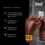 Боксерські рукавиці Everlast 1910 CLASSIC TRAINING GLOVE коричневі 16 унцій (P00002503) - Зображення 3