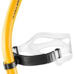 Дихальна трубка для снорклінгу Aqua Speed COMET JUNIOR 5834 жовтий, чорний Діт OSFM