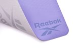 Двосторонній килимок для йоги Reebok Double Sided Yoga Mat, фіолетовий, 176 х 61 х 0,6 см - Зображення 8