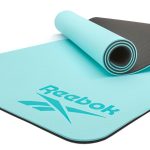 Двосторонній килимок для йоги Reebok Double Sided Yoga Mat, синій, 176 х 61 х 0,6 см