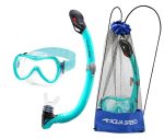 Набір для занурення Aqua Speed ALIZE FS + SAMOS 61091 бірюзовий для дітей OSFM - Зображення 2