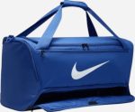 Спортивна сумка Nike NK BRSLA M DUFF – 9.5 60L синя, чорна Уні 64 х 30 х 30 см (DH7710-481) - Зображення 9
