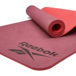 Двосторонній килимок для йоги Reebok Double Sided Yoga Mat червоний 176 х 61 х 0,6 см