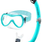 Набір для занурення Aqua Speed ALIZE FS + SAMOS 61091 бірюзовий для дітей OSFM