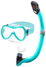 Набір для занурення Aqua Speed ALIZE FS + SAMOS 61091 бірюзовий для дітей OSFM