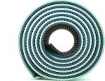 Килимок для йоги Adidas Double Sided Yoga Mat ментоловий, сірий 176 х 61 х 0,6 см (ADYG-10400BLM-NL) - Зображення 5