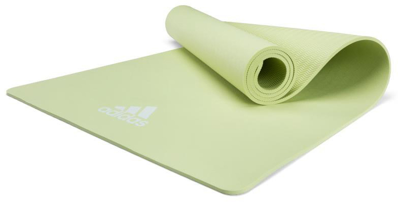 30994741641700_bc662ede49 Килимок для йоги Adidas Yoga Mat зелений Уні 176 х 61 х 0,8 см - Зображення 1