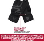 Тренувальні рукавиці RDX GRAPPLING GLOVES NEOPRENE T15 чорний M (GGN-T15MB) - Зображення 8