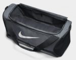 Дорожня сумка Nike NK BRSLA M DUFF – 9.5 60L сірого та чорного кольору, розміри 63,5х30,5х30,5 см - Зображення 5