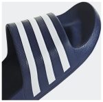 Шльопанці Adidas ADILETTE AQUA темно-синій Уні 48 2/3 (13UK) 30.1 см - Зображення 8