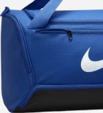 Спортивна сумка Nike NK BRSLA M DUFF – 9.5 60L синя, чорна Уні 64 х 30 х 30 см (DH7710-481) - Зображення 11