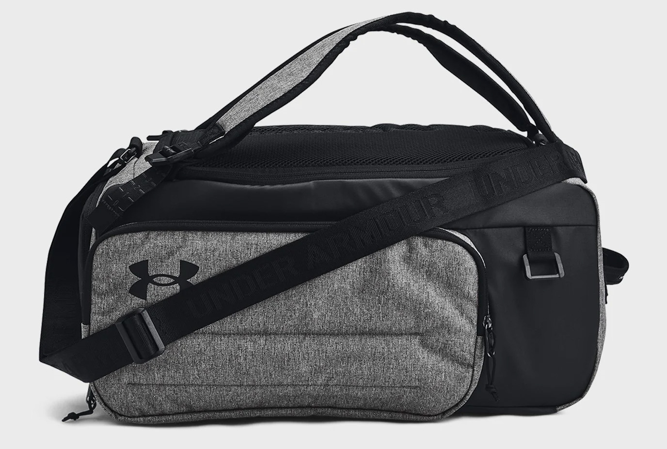 32952406276928_216f944800 Сумка Under Armour Contain Duo SM BP Duffle 40L сірий Уні 55x40x28 см - Зображення 1