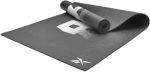 Двосторонній килимок для йоги Reebok Yoga Mat, чорний, 173 х 61 х 0,4 см