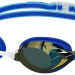 Окуляри для плавання Speedo JUNIOR VANQUISHER 3.0 MIRROR, синій, для дітей, One Size