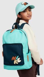 Рюкзак Nike Y NK CLASSIC BKPK – BUBBLE 16L бірюзовий, темно-синій, детський 38x28x13 см - Зображення 6