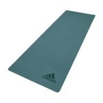 Килимок для йоги Adidas Premium Yoga Mat темно-зелений, універсальний, 176 x 61 x 0,5 см - Зображення 2