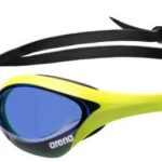 Окуляри для плавання Arena COBRA ULTRA SWIPE чорний, салатовий Уні OFSM
