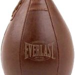 Боксерська груша Everlast 1910 SPEED BAG коричнева 15×23 см (P00002699)